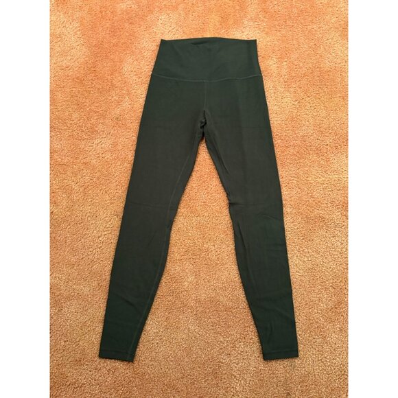EXCELLENT Lululemon Align Pant Full Length 28" Olive High-Rise Yoga Leggings 6 - Picture 9 of 9
